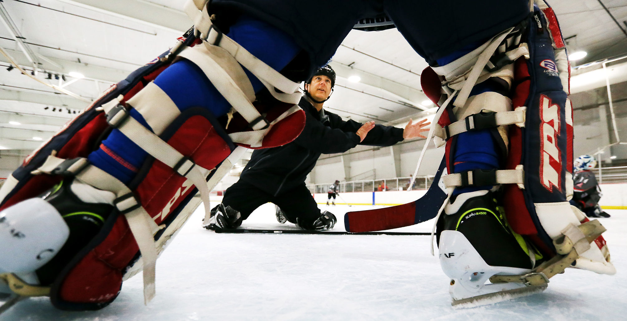 Hockey youth clinic